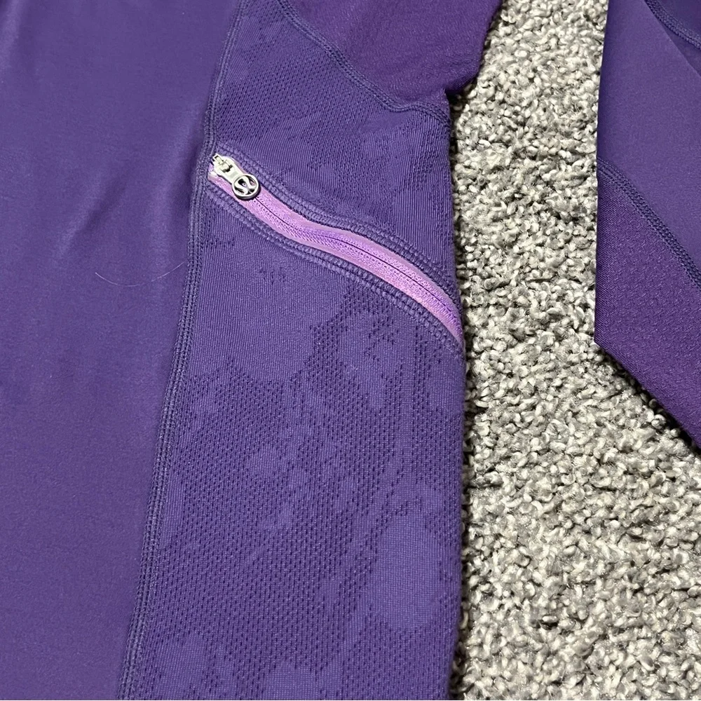 lululemon athletica Half Zip Running Jacket Size 8 - Picture 9 of 10